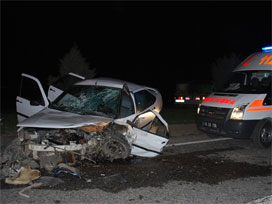Alkollü sürücü dehşeti: 2 ölü, 2 yaralı