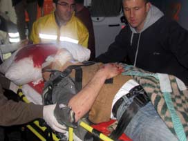 Ambulans takla attı: 1 ölü, 5 yaralı 