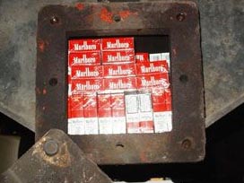 Ambulanstan sonra beton mikseriyle sigara kaçakçılığı