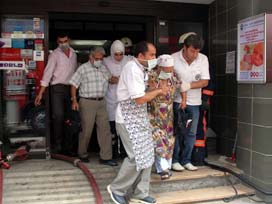 Ankara'da Atatürk Hastanesi tahliye edildi 