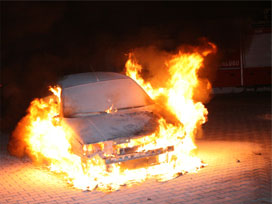 Ankara´da otomobil patladı!