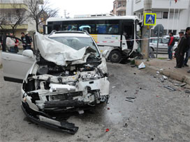 Antalya'da trafik kazası: 9 yaralı 