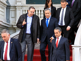 Arınç ve Günay´dan taziye ziyareti