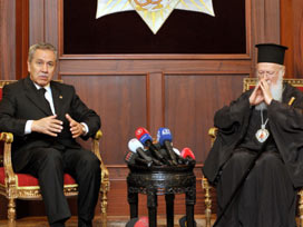 Arınç'tan Patrikhane'de 'talep' garantisi