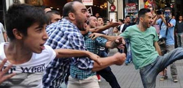 BDP eyleminde Kasımpa taraftarı gerginliği