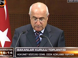 Bakanlar Kurulu sonrası açıklama Canlı İzle