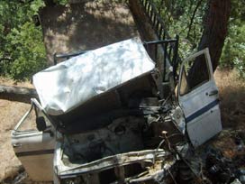 Bartın'da kamyonet devrildi: 1 ölü 
