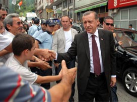 Başbakan Erdoğan, Güneysu'daki evine geldi