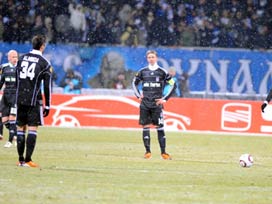 Beşiktaş'ın 'Dinamo'su Kiev'de de patladı 