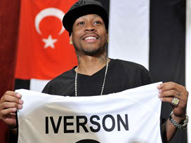 Beşiktaş'ın yeni bombası Iverson İstanbul'da 