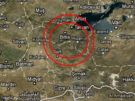 Bitlis Ahlat'ta 4,5 büyüklüğünde deprem 