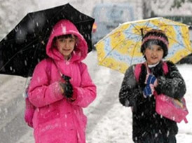 Bitlis´te eğitime kar engeli