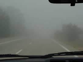 Bolu Dağı'nda sis ve sağanak trafiği etkiliyor 