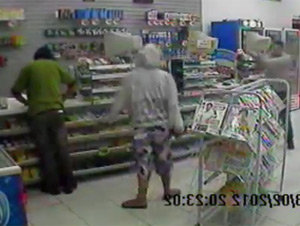 Brezilya polisi hırsızı markette vurdu! 