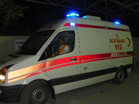 Buzda düşen güvenlikçi ağır yaralandı