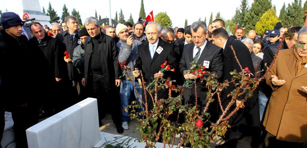 CHP'den Kubilay törenine üst düzey katılım 