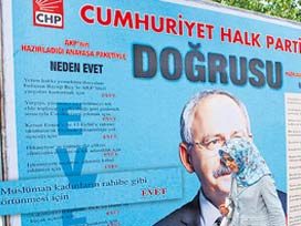 CHP rahibe afişinde suçluyu yine bulamadı