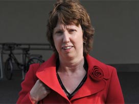 Catherine Ashton Türkiye'de