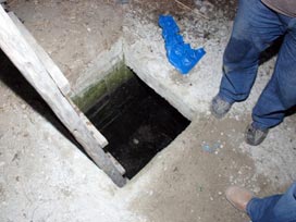 Cesedi fosseptik kuyusunda bulundu