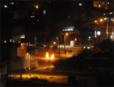 Çevik kuvvet polisine ses bombalı saldırı 