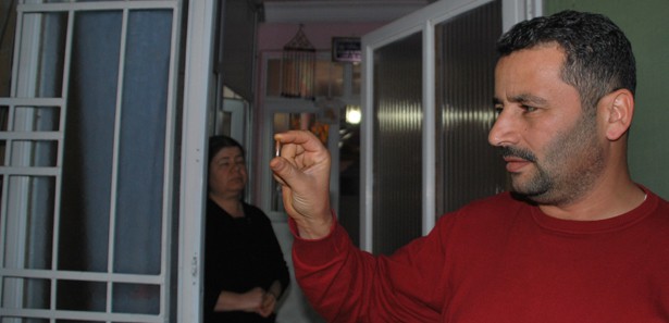 Ceylanpınar'da bir eve mermi isabet etti