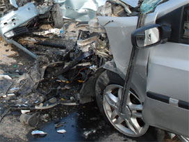 Çorum'da trafik kazası: 1 ölü, 4 yaralı 