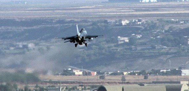 Düşen F-16'nın pilotu şehit oldu 