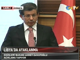 Davutoğlu, Libya'da olup biteni anlattı 