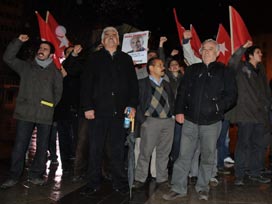 Denizli'de İşçi Partililer Perinçek tepkisi 