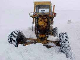 Doğu Karadeniz'de kar yağışı ulaşımı felç etti 