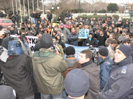 Edirne’de ulaşım zammı protestosu / 