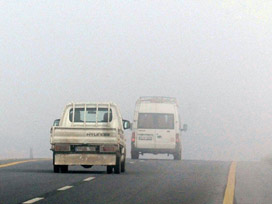 Edirne'de yoğun sis ulaşımı etkiliyor 