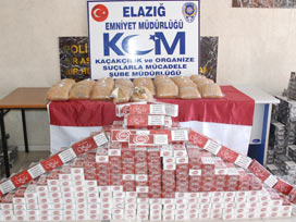 Elazığ'da 16 kilo uyuşturucu yakalandı