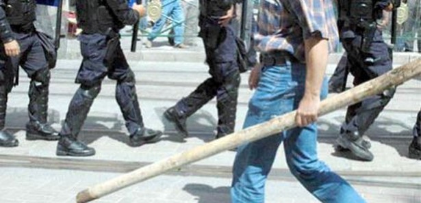 Erciyes'teki gerginlik sınavları iptal ettirdi