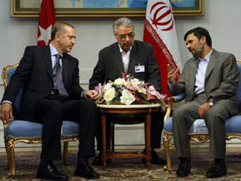 Erdoğan ile Ahmedinejad görüştü 