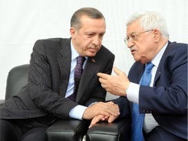 Erdoğan, Filistin lideri Abbas'la görüştü 