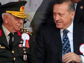 Erdoğan, Org. Koşaner ile görüşüyor 