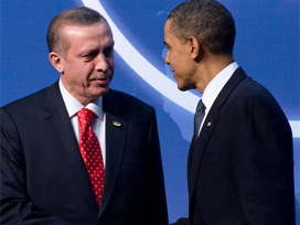 Erdoğan ile Obama Libya'yı görüştü 