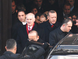 Erzurum, Papandreou ile gurur duydu! 