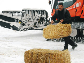 Erzurum'da kar sorununa saman çözümü 