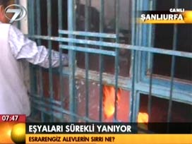 Evden yükselen esrarengiz alevlerin sırrı ne /