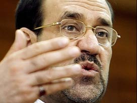 Fuarın kurdelasını Maliki kesti