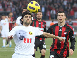 G.Antep-Eskişehir maçında 2 gol / CANLI 