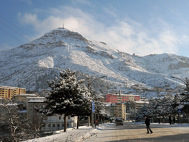 Gümüşhane güne güneşle uyandı 