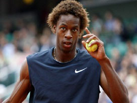 Gael Monfils 3. turda veda etti 