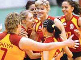 Galatasaray filede set vermedi 