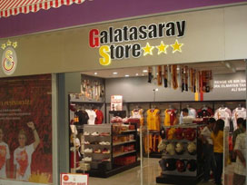Gaziantep'te G.Saray store açıldı 