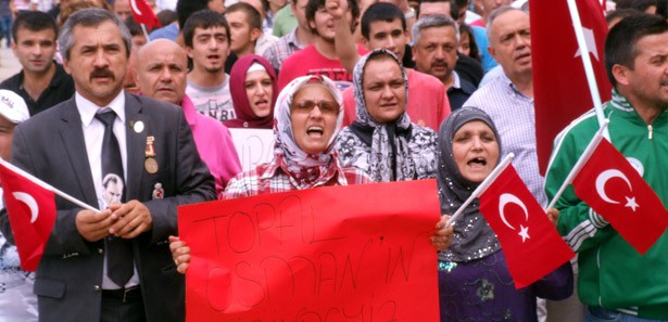 Giresun'da teröre kadın tepkisi 