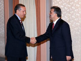 Gül ve Erdoğan görüşmesi sona erdi 