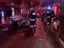 Güngören'de faciaya kıl payı / VİDEO